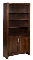 Tempo 6' Tall Bookcase With Doors